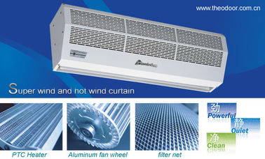 Overdoor Thermal Air Door The Heating Air Curtain Keeping Indoor Comfort Warm Air Conditioning In Winter
