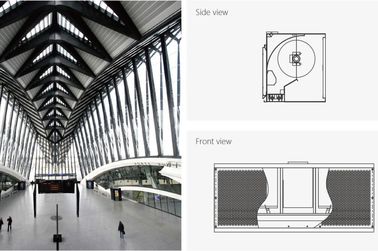 2025 90-150cm Υπερμεγέθης Αέρας Συμπληρωματικές Εξωτερικές Κυριές για Βιομηχανικές Πόρτες 220v-50Hz