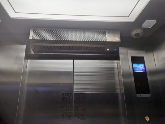 Ατσάλινο ανελκυστήρα αέρα κουρτίνα 80W με αισθητήρα επαγωγής