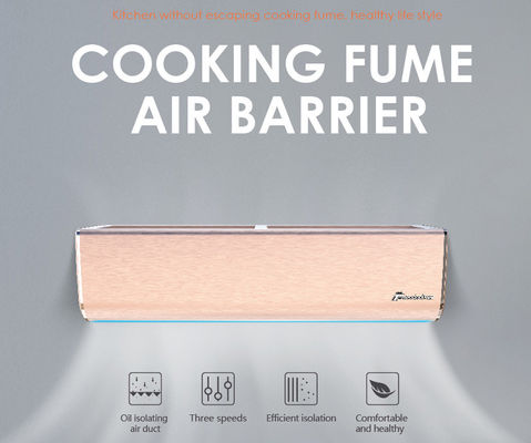Το εμπόδιο αέρα για την πόρτα οικιακών κουζινών χωρίζει το μέγεθος καπνών μαγειρέματος από 0.7m στην κουρτίνα εγχώριου αέρα 2m
